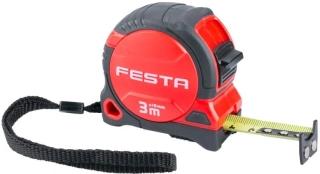 Zvinovací meter 3 m x 16 mm pogumovaný magnetický FESTA (11323F)