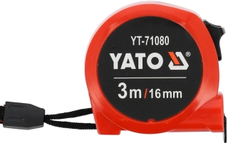 Zvinovací meter 3 m x 16 mm YATO (YT-71080)