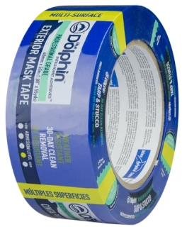 Maliarska a lakovacia páska 48 mm x 50 m vonkajšia odolná voči UV žiareniu BLUE DOLPHIN