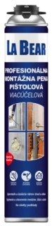 Pur pena montážna viacúčelová pištoľová LaBear 750ml